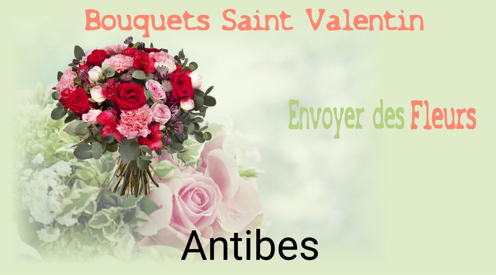 Roses de Saint-Valentin livrées à Antibes